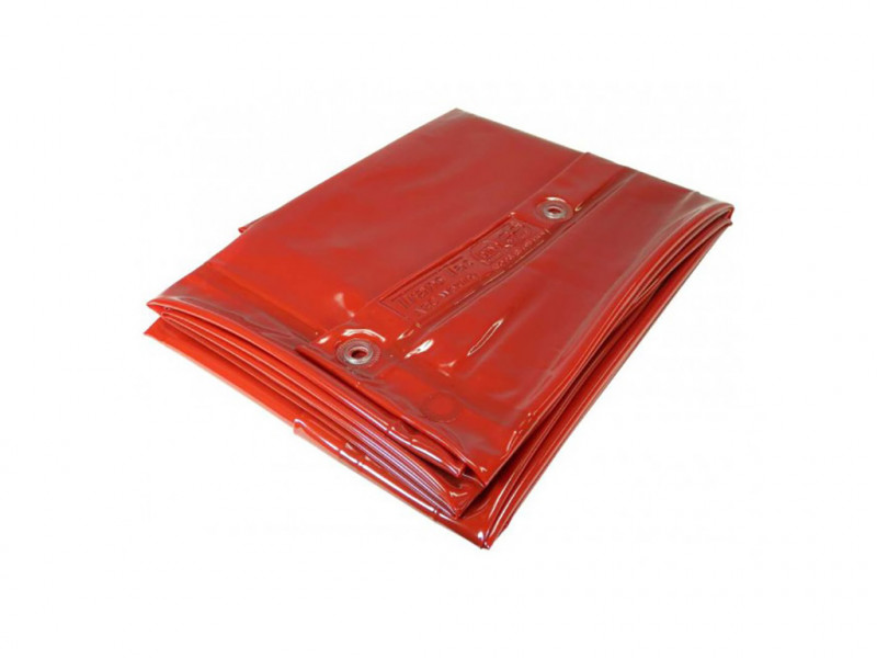 Hegesztő védőfüggöny piros Iweld